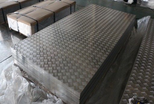 Checkered Aluminum Metal Sheet Plate