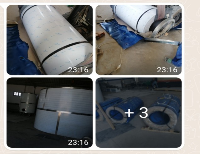 Stainless steel coils feedback from Customer
